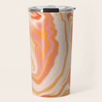 orange marble Travel Mug Gallery Image 1