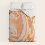 orange marble Comforter Gallery Image 6
