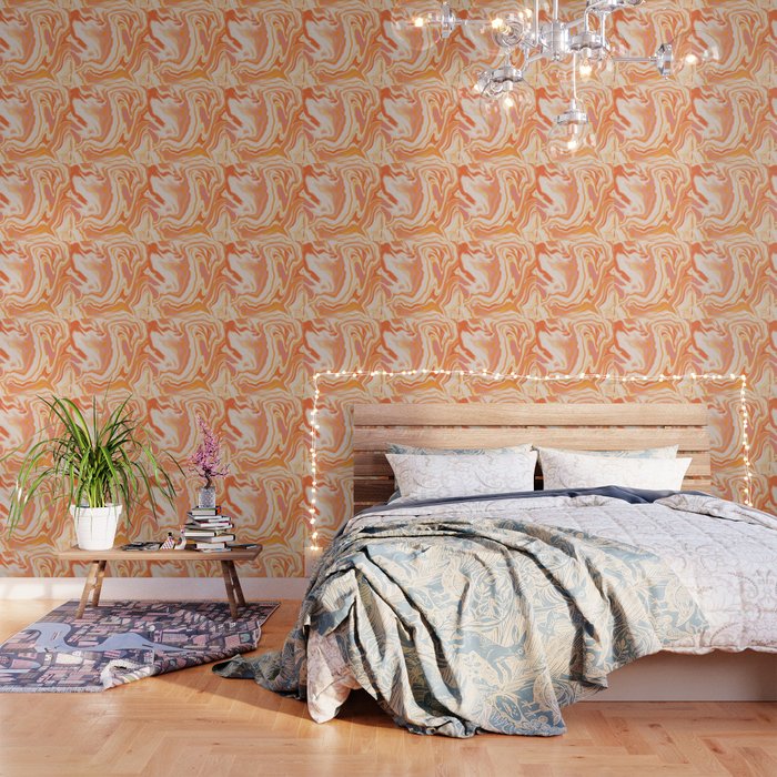 orange marble Wallpaper Gallery Image 3