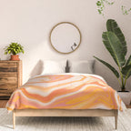 orange marble Comforter Gallery Image 3