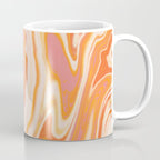 orange marble Coffee Mug Gallery Image 1