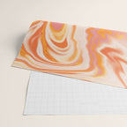 orange marble Wrapping Paper Gallery Image 2