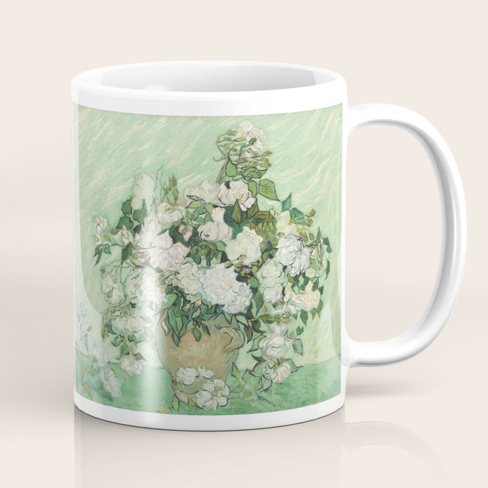 Vincent van Gogh - Roses Coffee Mug Gallery Image 1