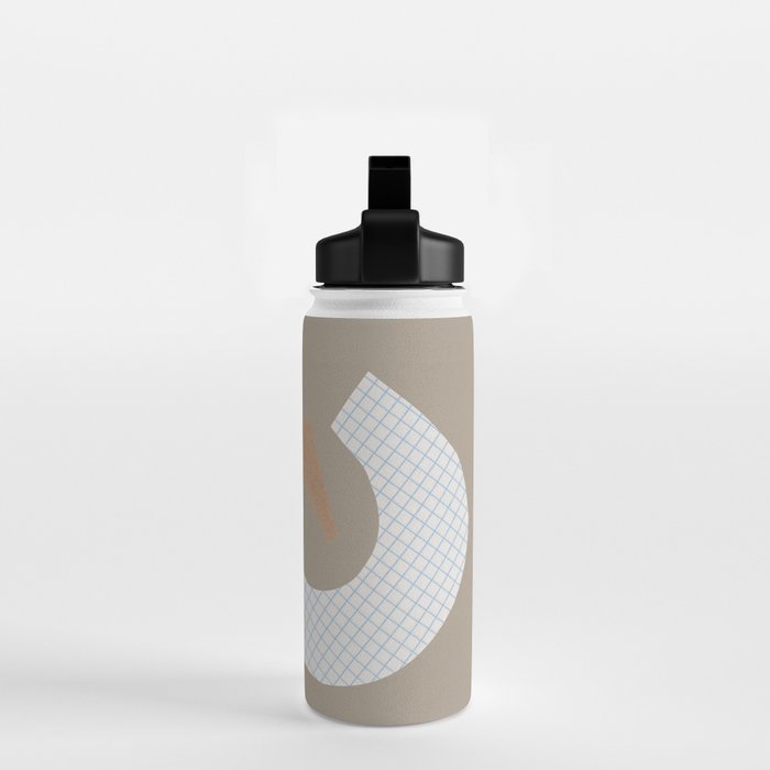 Three Shapes #1 Water Bottle Gallery Image 2
