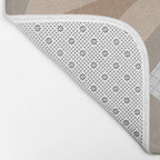 Three Shapes #1 Bath Mat Gallery Image 2