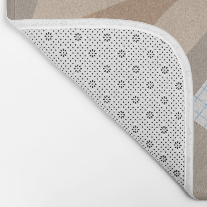 Three Shapes #1 Bath Mat Gallery Image 2