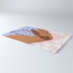 Woman Looking Back Rug Gallery Image 3