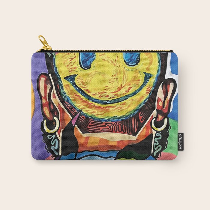 Smiley Carry All Pouch Gallery Image 1