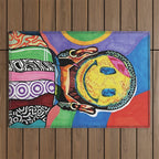 Smiley Outdoor Rug Gallery Image 1