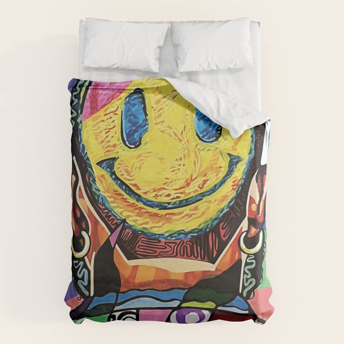 Smiley Duvet Cover Gallery Image 1
