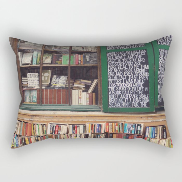 Shakespeare in Paris #2 Rectangular Pillow Gallery Image 2