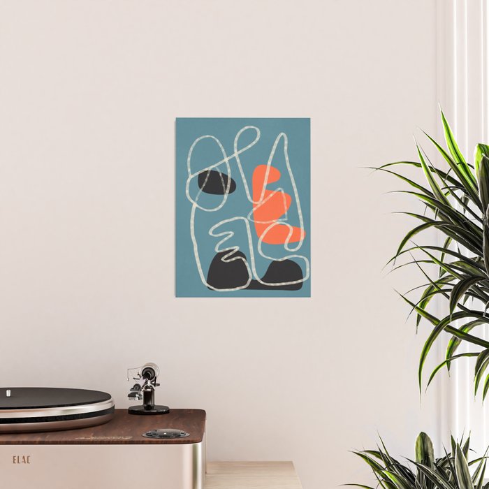 Organic Minimalist Layers 5 Poster Gallery Image 2