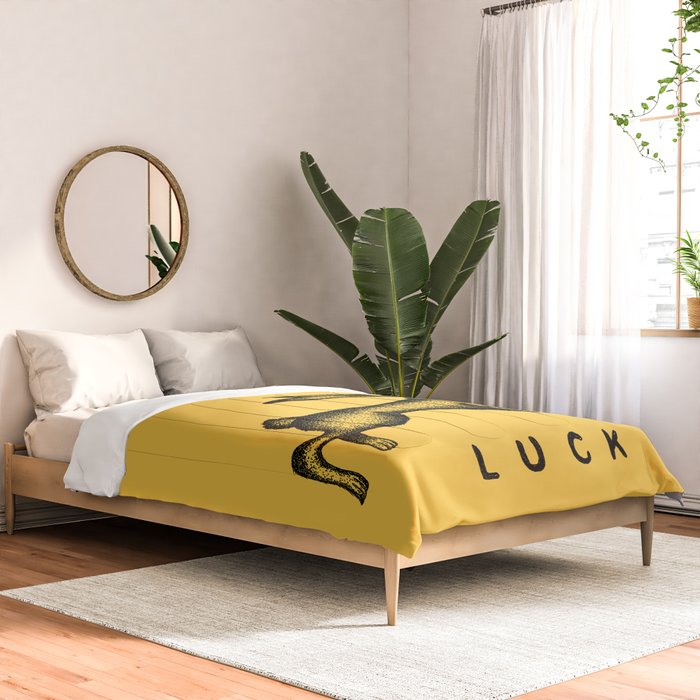 MAKE YOUR OWN LUCK Comforter Gallery Image 2