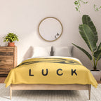 MAKE YOUR OWN LUCK Comforter Gallery Image 3