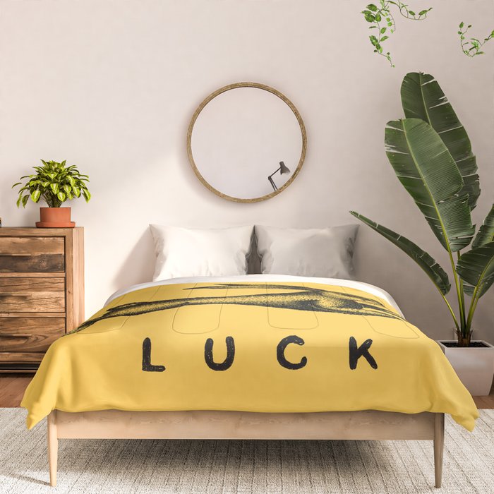 MAKE YOUR OWN LUCK Comforter Gallery Image 3