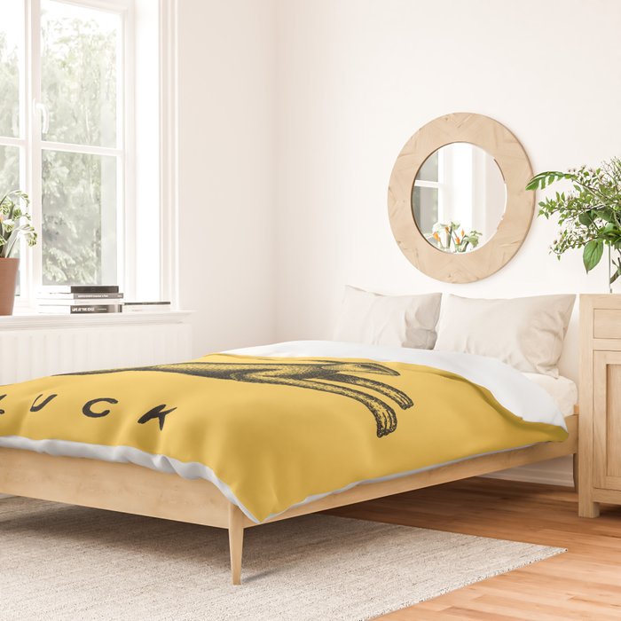 MAKE YOUR OWN LUCK Duvet Cover Gallery Image 2