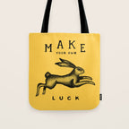 MAKE YOUR OWN LUCK Tote Bag Gallery Image 1