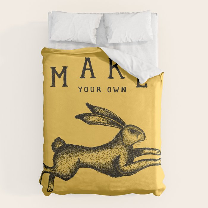 MAKE YOUR OWN LUCK Duvet Cover Gallery Image 6