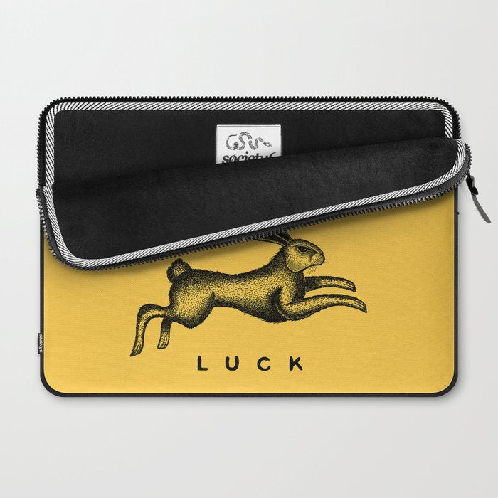 MAKE YOUR OWN LUCK Laptop Sleeve Gallery Image 2