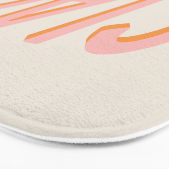 Ciao Hand Lettering Bath Mat Gallery Image 3