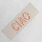 Ciao Hand Lettering Yoga Mat Gallery Image 1