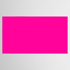 Girly modern neon pink solid color Tablecloth Gallery Image 2