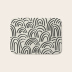 Charcoal Arches #1 Bath Mat Gallery Image 1
