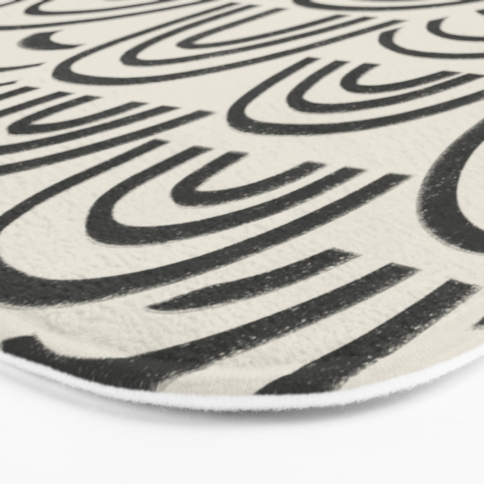 Charcoal Arches #1 Bath Mat Gallery Image 3