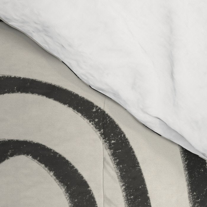 Charcoal Arches #1 Comforter Gallery Image 4