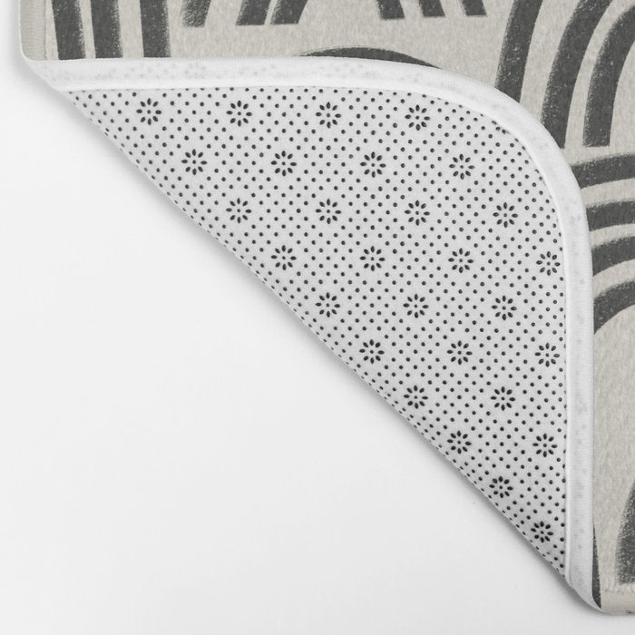 Charcoal Arches #1 Bath Mat Gallery Image 2