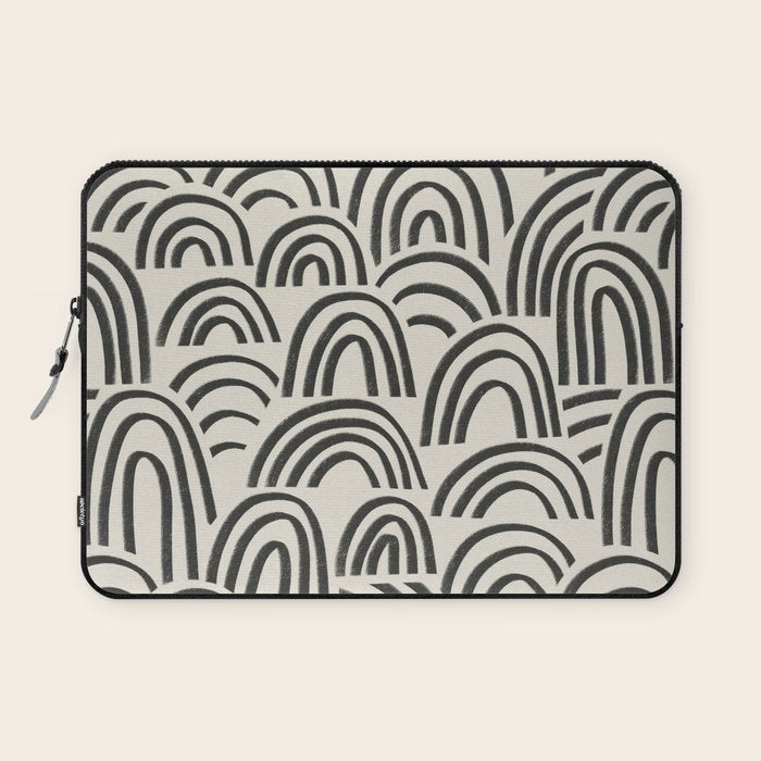 Charcoal Arches #1 Laptop Sleeve Gallery Image 1