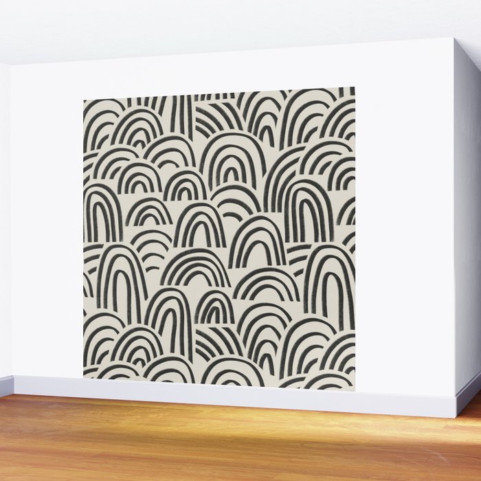 Charcoal Arches #1 Wall Mural Gallery Image 2