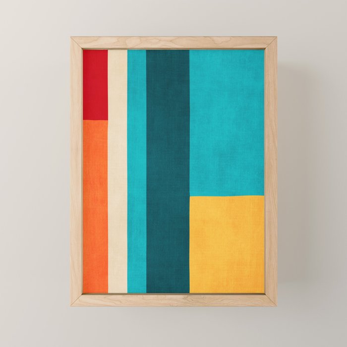 Modern Geometric Minimalist Artwork Mini Art Print Gallery Image 1