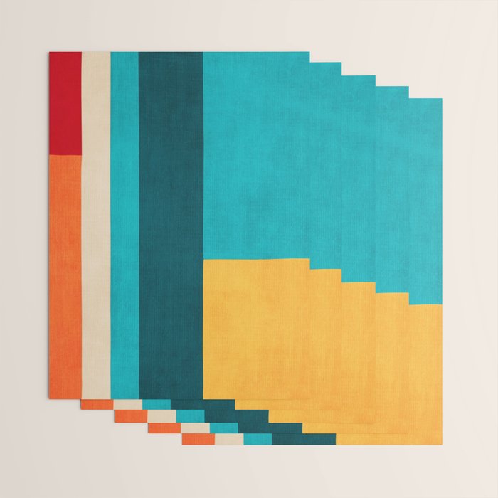 Modern Geometric Minimalist Artwork Wrapping Paper Gallery Image 3
