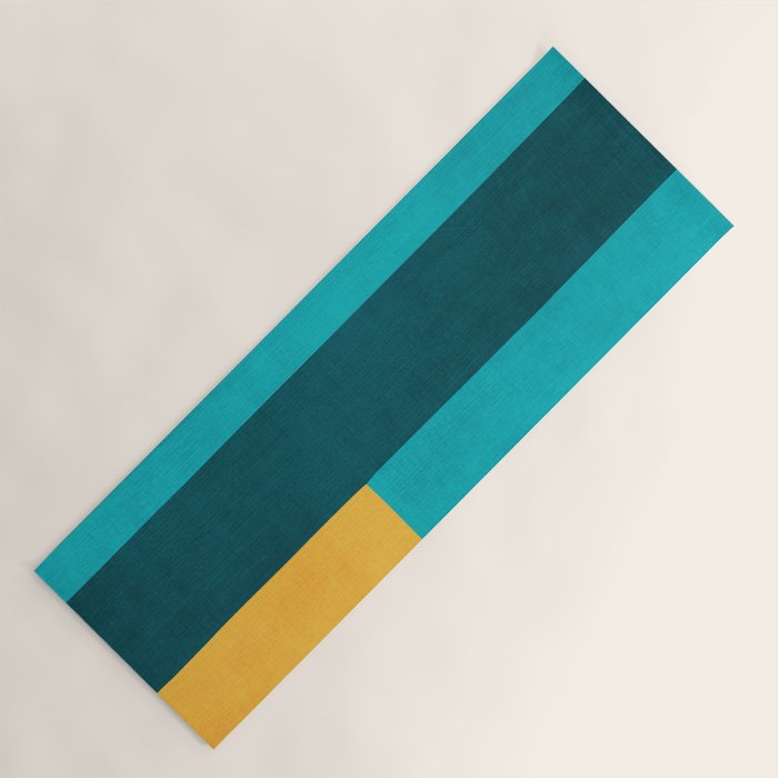 Modern Geometric Minimalist Artwork Yoga Mat Gallery Image 1
