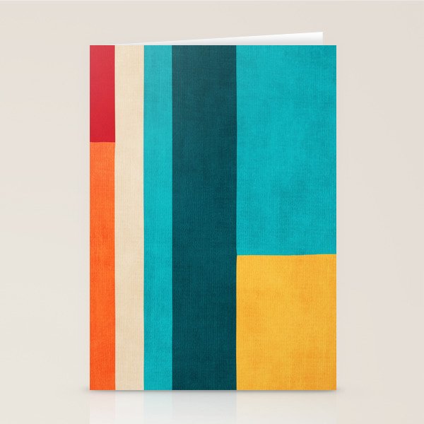 Modern Geometric Minimalist Artwork Stationery Card Gallery Image 2