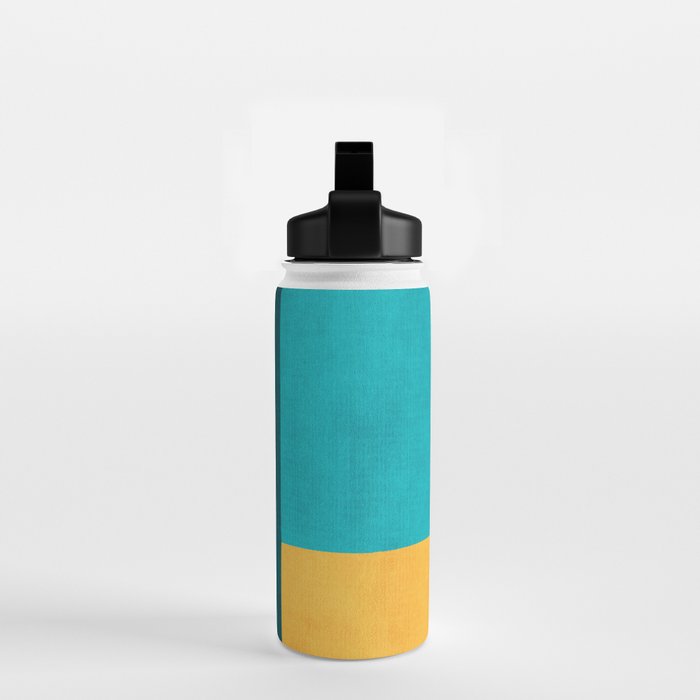 Modern Geometric Minimalist Artwork Water Bottle Gallery Image 2
