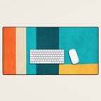 Modern Geometric Minimalist Artwork Desk Mat Gallery Image 1