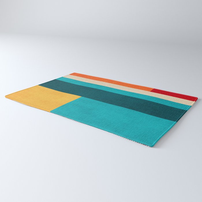 Modern Geometric Minimalist Artwork Rug Gallery Image 3