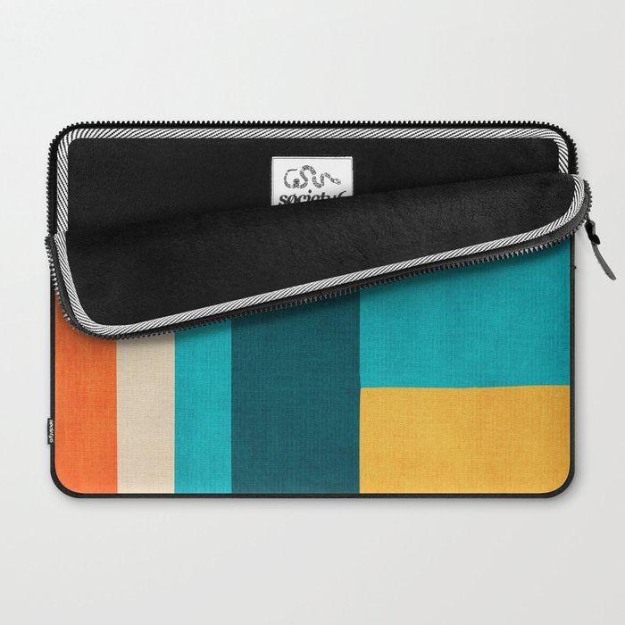 Modern Geometric Minimalist Artwork Laptop Sleeve Gallery Image 2