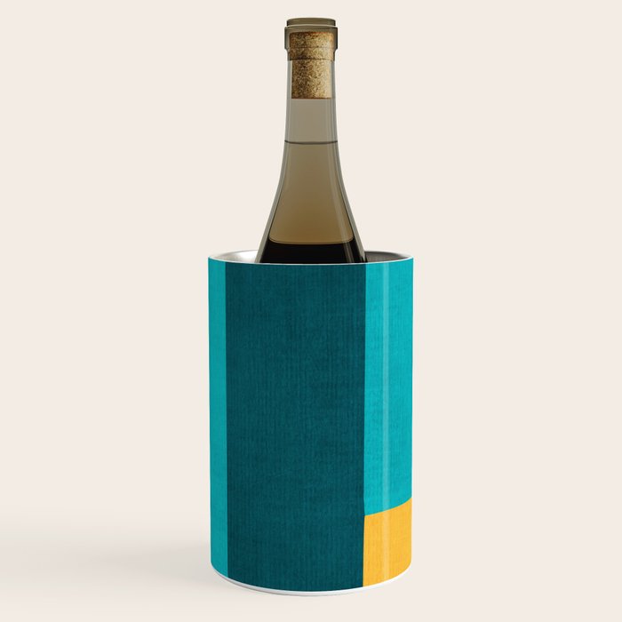 Modern Geometric Minimalist Artwork Wine Chiller Gallery Image 1