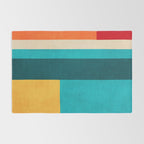 Modern Geometric Minimalist Artwork Rug Gallery Image 2