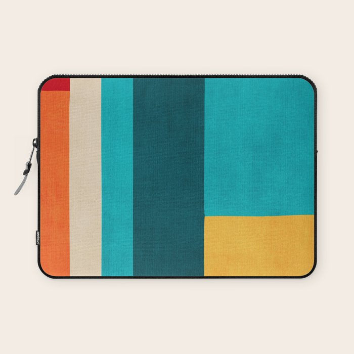 Modern Geometric Minimalist Artwork Laptop Sleeve Gallery Image 1