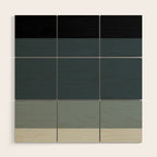 Contemporary Color Block IX Wood Wall Art Gallery Image 1