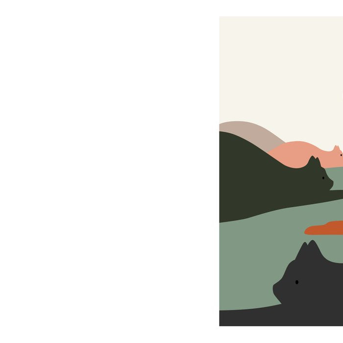 Cat Landscape 93 Coffee Mug Gallery Image 2