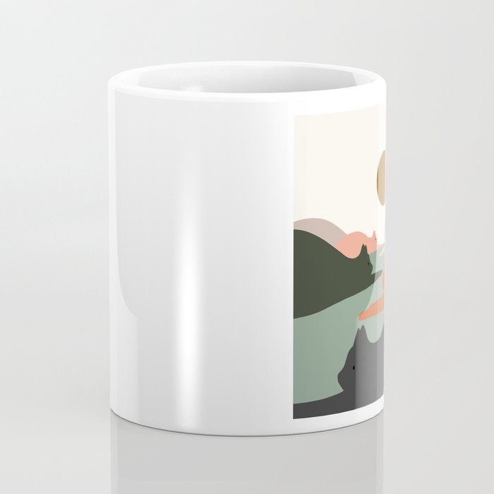 Cat Landscape 93 Coffee Mug Gallery Image 4