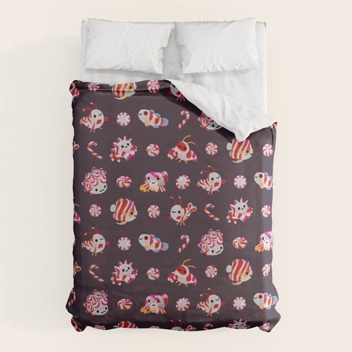 Sea Peppermint Candies Duvet Cover Gallery Image 6