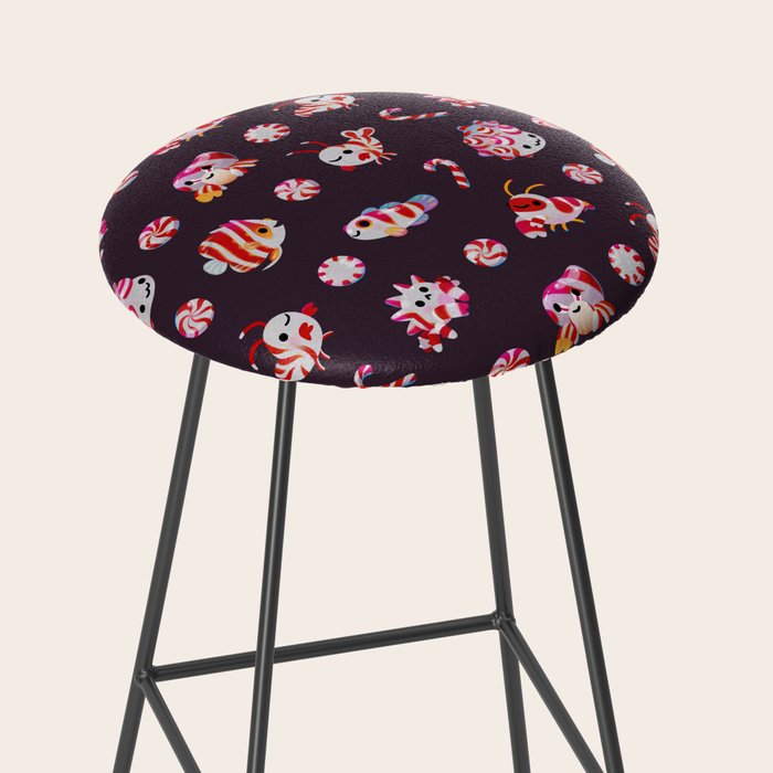 Sea Peppermint Candies Stool Gallery Image 2