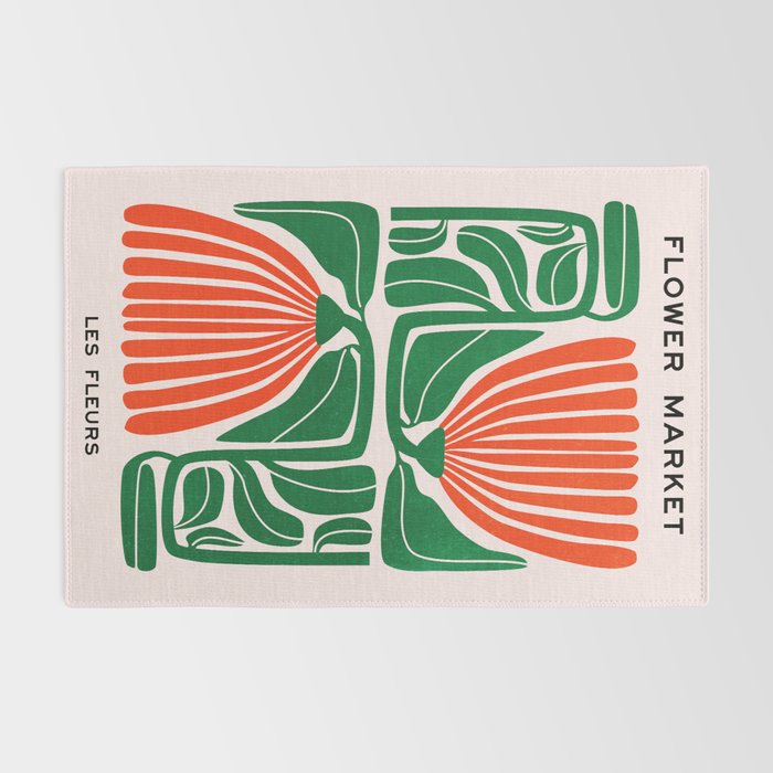 Pippin & Ferns: Les Fleurs | Flower Market 01 Rug Gallery Image 2