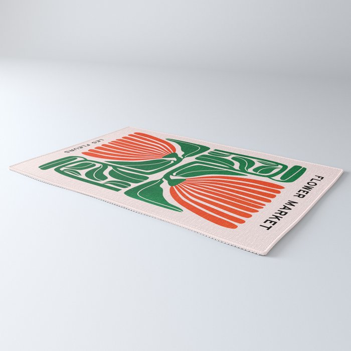 Pippin & Ferns: Les Fleurs | Flower Market 01 Rug Gallery Image 3